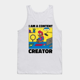 Content Creator P R t shirt Tank Top